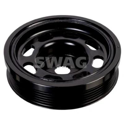 Billede af SWAG 33 10 2313 Remskive Krumtapaksel 6 PK 135 5 til krumtap VOLKSWAGEN: Scirocco III, Golf 7, 7 Variant, SEAT: Ibiza 4, AUDI: A3 Sportback