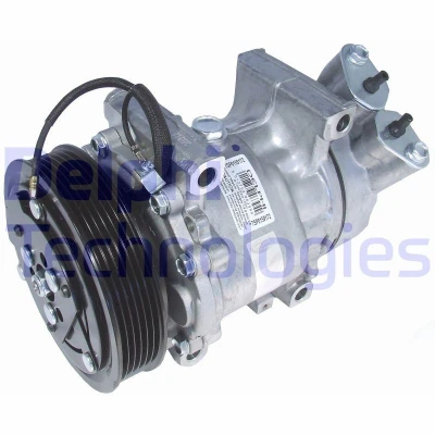 Billede af DELPHI TSP0159172 Kompressor Sanden SD6V12 PAG 46 med kompressorolie