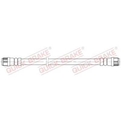 Billede af QUICK BRAKE 25.090 Bremseslange 162 M10x1 CITROËN: C4 II Cactus, DS3 Hatchback