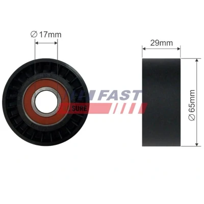 Billede af Remstrammer, kilerem FAST FT44675
