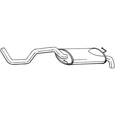 Billede af BOSAL 278 853 Lydpotte