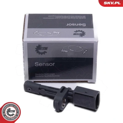 Billede af ESEN SKV 06SKV418 ABS Sensor Bagaksel på begge sider 2 38 sort VOLKSWAGEN: GOLF 6, Caddy 3, Passat B8 Variant, SKODA: Octavia 3 Combi