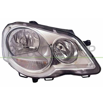 Billede af PRASCO VG0224903 Forlygter højre H7/H1 med indstillingsmotor for LWR VOLKSWAGEN: Polo IV Hatchback