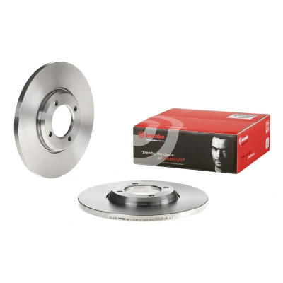 Billede af BREMBO 08.2275.10 Bremseskiver 248 12,7 4 fuldstændigt FORD: Taunus, ESCORT 2, Cortina Mk2 Coupe