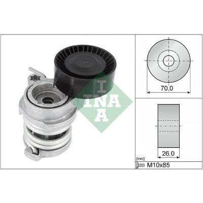 Billede af INA 534 0708 10 Remstrammer, kilerem BMW: 3 Touring, Cabriolet, Sedan