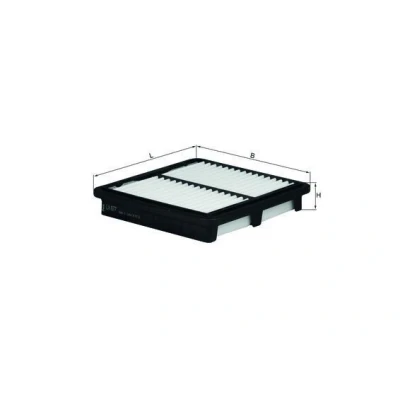 Billede af MAHLE ORIGINAL LX 877 Luftfilter 34,5 204 191,5 Filterindsats CHEVROLET: Matiz