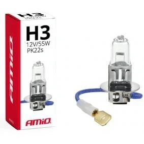 Billede af AMiO 01478 Pære, fjernlys H3 55w PK22s Halogen BMW: 5 Sedan, 3 Touring, 1 Hatchback, OPEL: Corsa D Astra G Caravan, H Hatchback