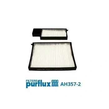 Billede af PURFLUX AH357 2 Kabinefilter Pollenfilter 183 145 20 KIA: cee‘d I Stationcar, Hatchback, Pro HYUNDAI: i30 Hatchback