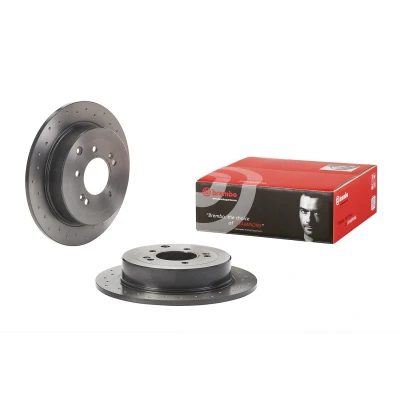 Billede af BREMBO 08.D429.1X Bremseskiver 302 10 5 hullet, fuldstændigt coatet højkarboniseret med skruer HYUNDAI: Tucson, ix35, KIA: Sportage IV
