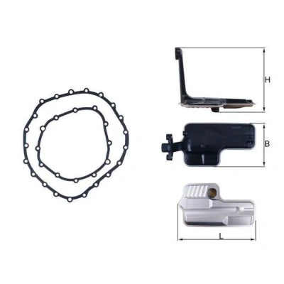 Billede af MAHLE ORIGINAL HX 192D Automatfilter med pakning AUDI: A6 C7 Sedan, A5 B8 Coupe, A4 Avant