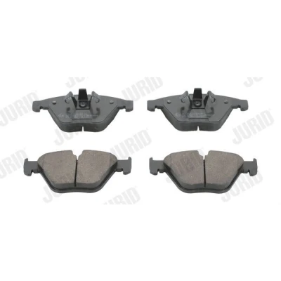 Billede af Jurid 573181JC Bremseklodser White Low Dust Keramik Forberedt til slidindikator BMW: 3 Touring, Sedan, X1