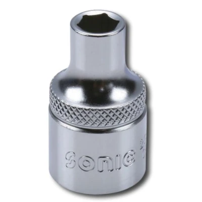 Billede af SONIC 23519 Skraldenøgleindsats (Hexagon) 1/2tommer indre sekskant DIN 3120 , 3124 19 mm Krom vanadium stål