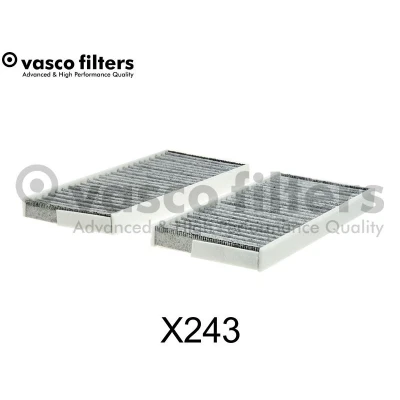 Billede af DAVID VASCO X243 Kabinefilter Aktivkulfilter 108 239 20 RENAULT: MASTER 3 Kasten, 3, Bus, OPEL: Movano B Bus