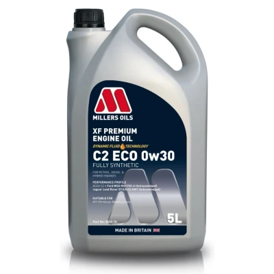 Billede af Millers Oils Xf Premium C2 ECO 0W 30 5l Motorolie 8045 5 FORD: FIESTA 6, C Max 2, FOCUS 3 Turnier, KIA: RIO 3, cee‘d I Stationcar