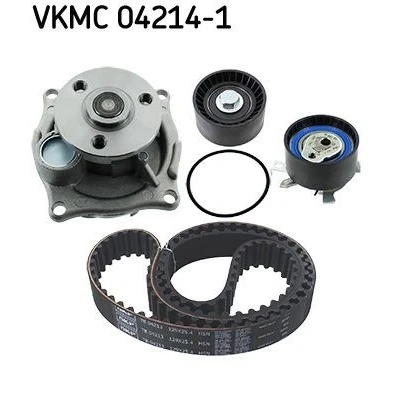 Billede af SKF VKMC 04214 1 Vandpumpe + Tandremssæt med pakninger 129 FORD: Focus Mk1 Hatchback, MONDEO 2 Kombi, Stationcar