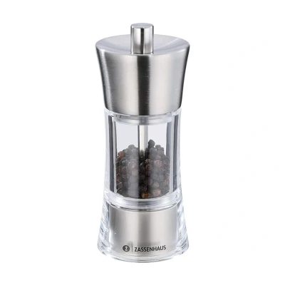 Billede af Zassenhaus Pepper Mill Aachen Stainless Steel 14 cm