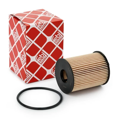 Billede af FEBI BILSTEIN 26366 Oliefilter med tætningsring Filterindsats FIAT: 500 Hatchback, Punto III Grande Hatchback
