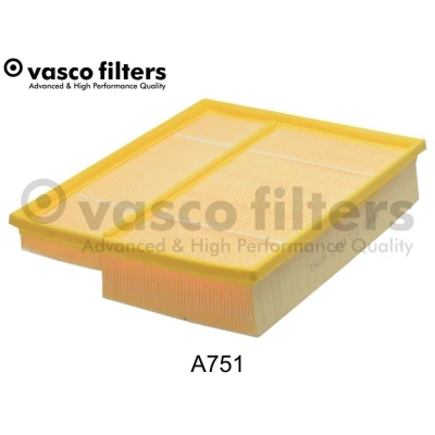 Billede af DAVID VASCO A751 Luftfilter 58 294 229 rektangulær Filterindsats MERCEDES BENZ: C klasse Sedan, T modell, CLK Coupe
