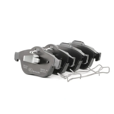 Billede af BREMBO P 68 040 Bremseklodser Ekskl. slidadvarselskontakt med stempelklips tilbehør RENAULT: GRAND SCENIC 2, 2