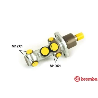 Billede af BREMBO M 68 027 Bremsehovedcylinder 22,2 Aluminium 10 x 1 (2), 12 (2) RENAULT: CLIO 2