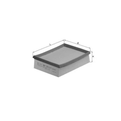 Billede af MAHLE ORIGINAL LX 642 Luftfilter 57,3 170 205,0 Filterindsats PEUGEOT: 206 Hatchback, SW, Van, CITROËN: Xsara Picasso, Hatchback