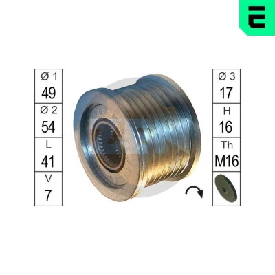 Billede af ERA ZN5562 Friløbskobling