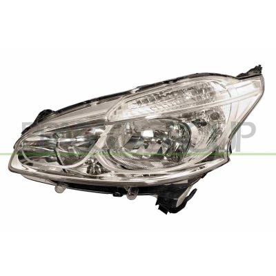 Billede af PRASCO PG3264904 Forlygter venstre H7/H7 uden indstillingsmotor for LWR PEUGEOT: 208 I Hatchback