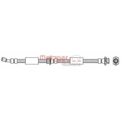 Billede af METZGER 4112002 Bremseslange 473