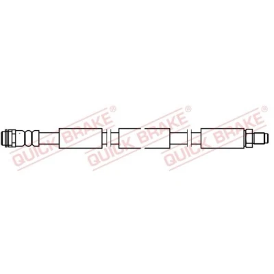 Billede af QUICK BRAKE 32.425 Bremseslange 505 M10x1 MERCEDES BENZ: B klasse
