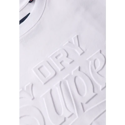 Billede af Superdry Workwear Embossed Tshirts print, Herre, Størrelse: Medium, Optic