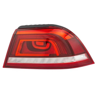 Billede af HELLA 2SD 010 697 121 Baglygter højre ydre del LED 12 gennemsigtig, Rød med pærefatning VOLKSWAGEN: Eos