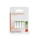 Billede af Genopladelige Ni MH Batteri AA 1.20 V NiMH Opladningsbar 2600 mAh Forudladet Antal batterier: 4 stk. Blister HR6 Baby Monitor / Bærbar DVD Cykelbelysning DECT Telefon Digitalkamera Fjernbetjening Flash Headset Hot