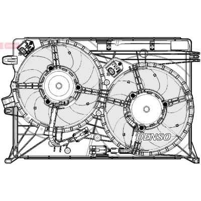 Billede af DENSO DER09075 Køleventilator