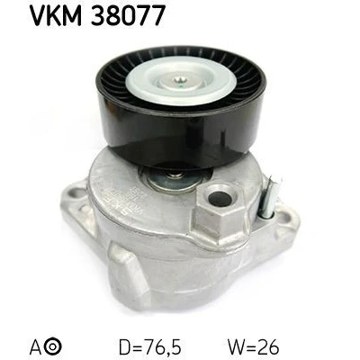 Billede af SKF VKM 38077 Strammehjul MERCEDES BENZ: E klasse T modell, Sprinter 3 Van, C Sedan