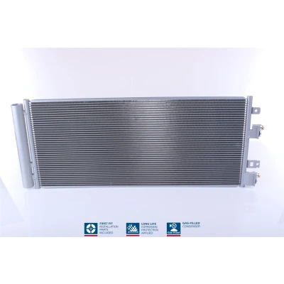 Billede af NISSENS 940568 Kondensator med tørrer Aluminium 669 R 134a OPEL: Corsa E Hatchback