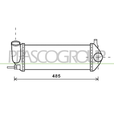 Billede af PRASCO RN918N001 Intercooler