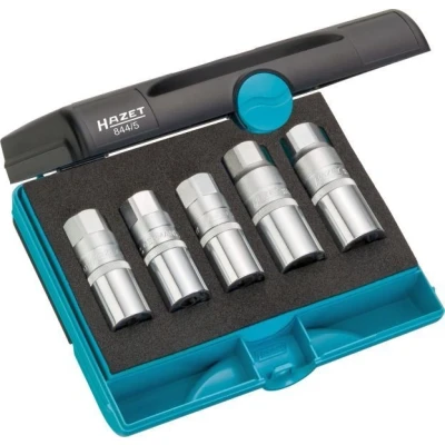 Billede af HAZET 844/5 Bolt uddrejer 5 185 Safety Insert System, SmartCase Krom vanadium stål
