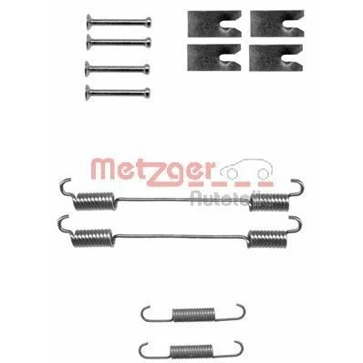 Billede af METZGER 105 0862 Tilbehørssæt, bremsebakker FIAT: Doblo I Stationcar, II Van / Stationcar