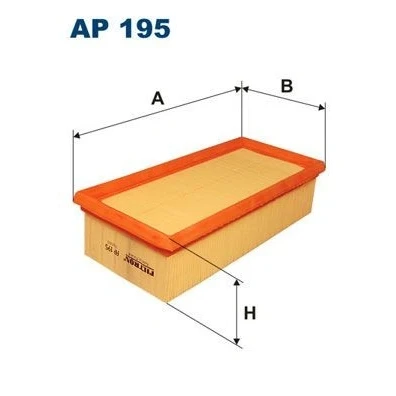 Billede af FILTRON AP 195 Luftfilter 62 116 250 Filterindsats MITSUBISHI: Colt 6, VI CZC Cabriolet