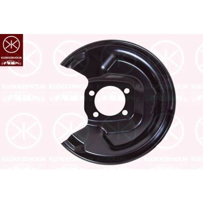 Billede af KLOKKERHOLM 8155877 Ankerplade Bagaksel venstre TOYOTA: Yaris II Hatchback, III Hatchback