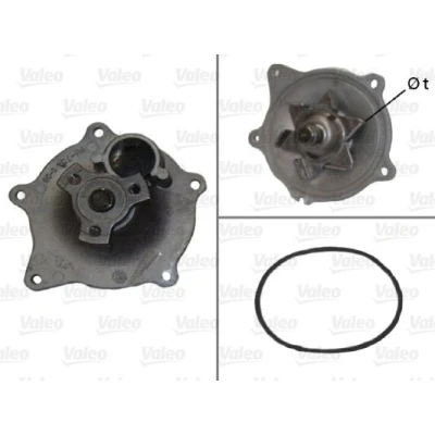 Billede af VALEO 506454 Vandpumpe uden remskive med pakninger låg CHRYSLER: Voyager 2, / Grand 3