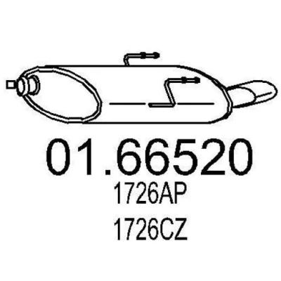 Billede af MTS 01.66520 Lydpotte 615