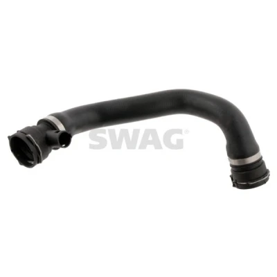 Billede af SWAG 20 92 8486 Kølerslanger oppe til højre EPDM (ethyl propylen dien gummi) med lynkobling BMW: 3 Sedan, Touring