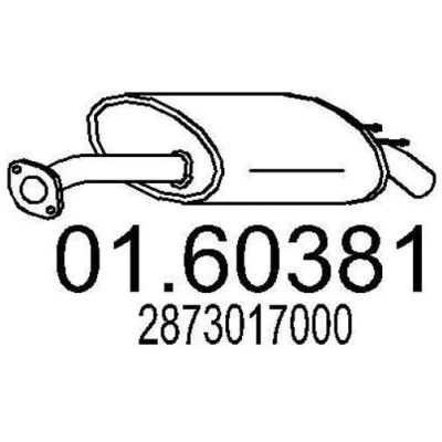Billede af MTS 01.60381 Lydpotte 640 HYUNDAI: Matrix