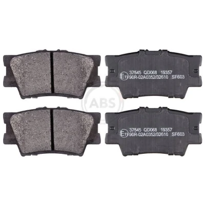 Billede af A.B.S. 37545 Bremseklodser uden indbygget slidsensor TOYOTA: RAV4 IV SUV, III SUV