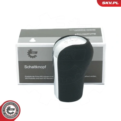 Billede af ESEN SKV 63SKV123 Gearknop 5 gears Læder TOYOTA: Yaris II Hatchback, Avensis Station Wagon, Corolla Verso