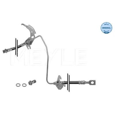 Billede af MEYLE 614 525 0011 Bremseslange højre, bagaksel 760 M10x1 OPEL: Astra H Caravan, Zafira B, Hatchback