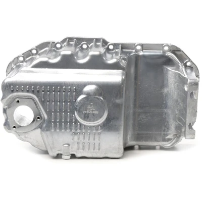 Billede af METZGER 7990027 Bundkar med olieaftapningsskrue hul til olie niveau sensor, uden bundkarpakning Aluminium trykgods VOLKSWAGEN: Golf 4