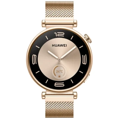 Billede af Huawei Watch GT 4 41mm Guld (Gouden Schakelband)