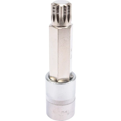 Billede af YATO YT 04356 Skraldenøgleindsats (Hexagon) 1/2 3120 M16 Krom vanadium stål Spline